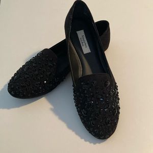 Lovely sparkly Vera Wang ballet flats